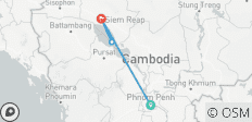  Kambodscha Höhepunkte - privat geführte Rundreise - 6 Destinationen 
