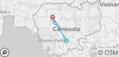  Kambodscha Höhepunkte - 5 Tage - 6 Destinationen 