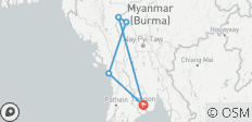  Private Tour: Burma Legend Family Vacation - 5 destinations 