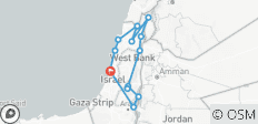  Highlights of Israel - 8 days - 14 destinations 