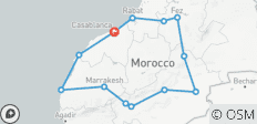  Grand Tour du Maroc - 13 destinations 