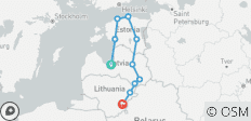  Het beste van de Baltische indrukken in 11 dagen (gegarandeerd vertrek) - 10 bestemmingen 