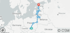  Het beste van Polen en de Baltische staten in 13 dagen (Gegarandeerd vertrek) - 15 bestemmingen 