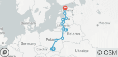  The Best of Poland and The Baltics in 13 days (Guaranteed departure) - 15 destinations 