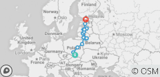  Het beste van Polen en de Baltische staten in 13 dagen (Gegarandeerd vertrek) - 18 bestemmingen 