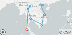  Atravesar el tiempo y la cultura en Vietnam y Tailandia 20 días - 29 destinos 