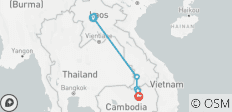  Mekong-Verbindung von Laos nach Kambodscha | Privat geführte Reise - 7 Destinationen 