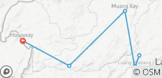  Avontuur in de Gouden Driehoek - een reis van Laos naar Thailand - 6 dagen - 6 bestemmingen 