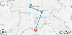  Mysteriöse Expedition von Laos | Privat geführte Rundreise - 5 Destinationen 