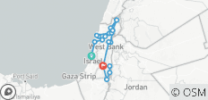  Klassische Israel Rundreise - 23 Destinationen 