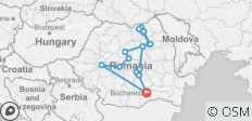  Transylvania &amp; Bucovina\'s Painted Monasteries - 6 Days - 15 destinations 