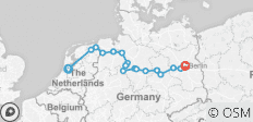  Von Amsterdam nach Berlin (von Hafen zu Hafen) - 17 Destinationen 