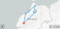  Imperial Cities of Morocco Immersion Tour - 8 destinations 