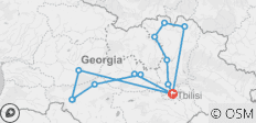 7-daags bezoek aan Georgië - 12 bestemmingen 