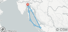  Kvarner Bay Islands - from Opatija - 7 destinations 