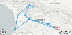  Authentisches Georgien (10 Tage) - 13 Destinationen 