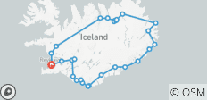  Geführte Rundreise Island - 8 Tage - 28 Destinationen 