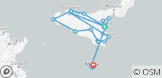  Nuevo circuito Lo mejor de Sicilia y Malta - 11 días - 19 destinos 