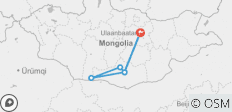  Sand von Gobi - Enduro Abenteuertour - 6 Destinationen 