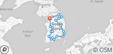  South Korea Highlights 7D/6N - 19 destinations 