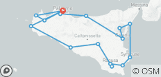 New Tour of Sicily from Palermo 10 Days - 17 destinations 