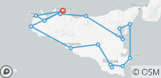  New Tour of Sicily from Palermo 10 Days - 17 destinations 