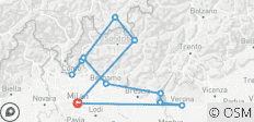  Merveilles de l\'Italie du Nord avec le train de la Bernina au départ de Milan - 11 destinations 