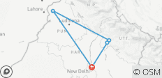  Haridwar &amp; Rishikesh mit Goldenem Tempel - Spirituelle Reise - 5 Destinationen 