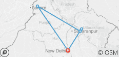  Haridwar &amp; Rishikesh mit Goldenem Tempel - Spirituelle Reise - 6 Destinationen 
