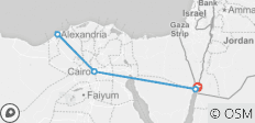  Kairo und Alexandria - 3 Tage - 7 Destinationen 