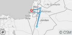  Petra, Jerash, &amp; Madaba ab Tel Aviv - 3 Tage - 7 Destinationen 