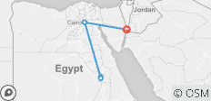  Cairo and Luxor 4 days from Taba - 6 destinations 