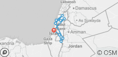  Klassisches Israel - 4 Tage - 10 Destinationen 