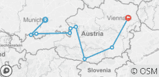  Sound of Music (Oberammergau, 9 Days) - 9 destinations 