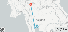  Viaje a Tailandia en 5 días: Bangkok y Chiang Mai - 3 destinos 