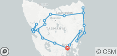  Explorer Six - 6 Day Tour of Tasmania - 20 destinations 