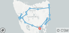  Verkenningsreis door Tasmanië - 6 dagen - 20 bestemmingen 