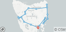  Entdeckungsreisesreise Six - Rundreise durch Tasmanien (6 Tage) - 19 Destinationen 