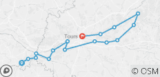  Loire-Tal - Geführte Gruppen-Radreise - 15 Destinationen 