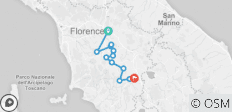  Excursión en bicicleta, Toscana, Italia (grupos guiados) - 11 destinos 