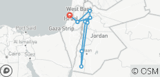  Les incontournables du Royaume hachémite - Jordanie - au départ d\'Israël - 4 jours - 11 destinations 