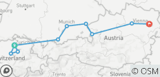  Schreine des alpinen Europas mit Oberammergau - Glaubensbasierte Reise - 10 Destinationen 