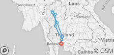  Pfade und Edelsteine von Siam - 9 Destinationen 