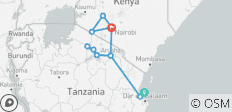  Points forts du Kenya et de la Tanzanie 2025 - Circuit classique - 12 destinations 