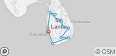  Safari in Sri Lanka - 9 Tage - 13 Destinationen 