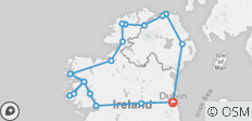  5-Daagse Noord-Ierland &amp; Atlantische Kust Rondreis in kleine groep vanuit Dublin - 17 bestemmingen 