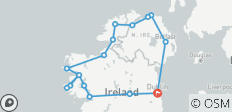  Nordirland und die Atlantikküste in einer Kleingruppe ab Dublin - 5-Tage - 17 Destinationen 