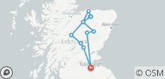  Ruta del Whisky de Speyside de 3 días en grupo pequeño desde Edimburgo - 12 destinos 