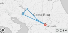  Quer durch Costa Rica - 7 Destinationen 