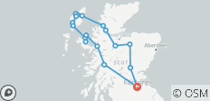  Circuit de 6 jours en petit groupe pour les Hébrides extérieures et Skye au départ d\'Édimbourg - 18 destinations 